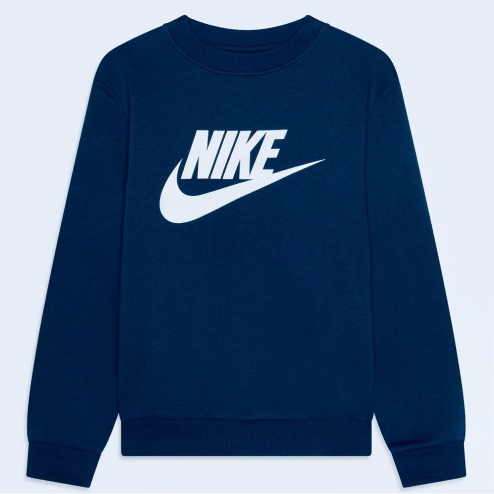 Nike Sportswear Club Fleece Crewneck Sweatshirt Navy XS